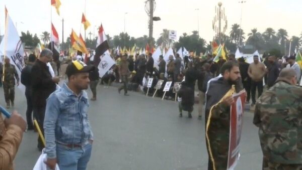 Похороны Сулеймани и Аль-Мухандиса в Багдаде - Sputnik Казахстан
