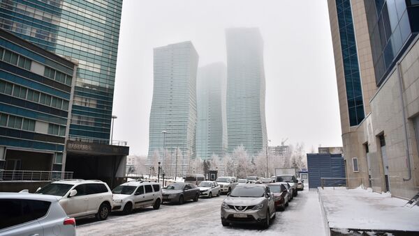 Туман в столице - Sputnik Қазақстан
