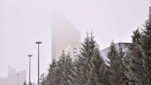 Туман в столице - Sputnik Казахстан