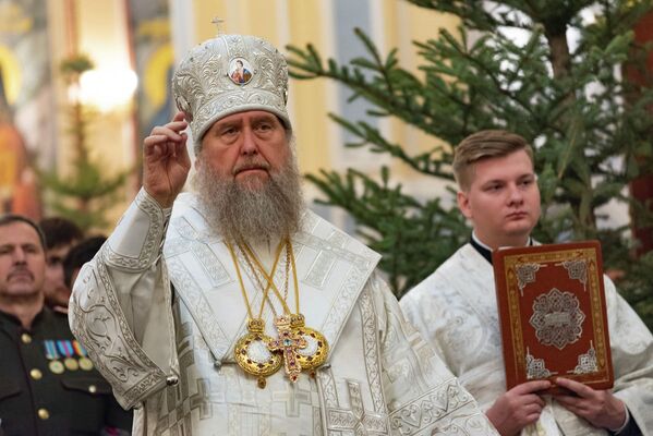 Рождество в Свято-Вознесенском кафедральном соборе - Sputnik Казахстан