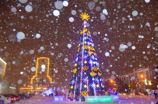 Новый Год в Астане - Sputnik Казахстан
