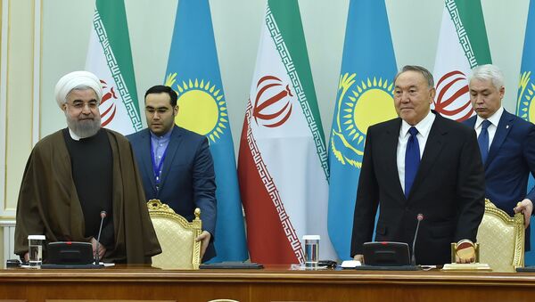Встреча президентов Ирана и Казахстана в Астане - Sputnik Казахстан