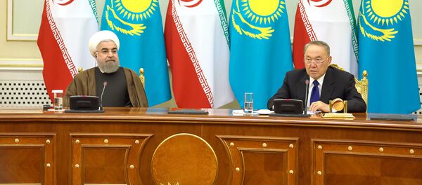 Хасан Роухани и Нурсултан Назарбаев - Sputnik Казахстан