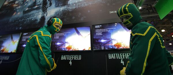 Архивное фото участников выставки компьютерных игр Архивное фото участников выставки компьютерных игр - Sputnik Казахстан