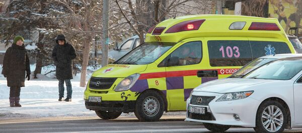 Автомобиль скорой помощи Автомобиль скорой помощи - Sputnik Казахстан