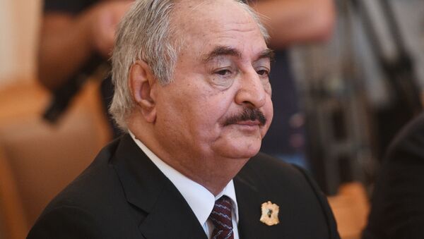 Командующий Ливийской национальной армией Халифа Хафтар - Sputnik Казахстан