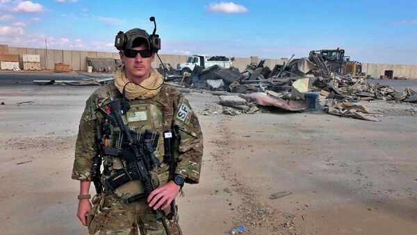 Американский солдат на базе Айн аль Асад в Ираке - Sputnik Казахстан