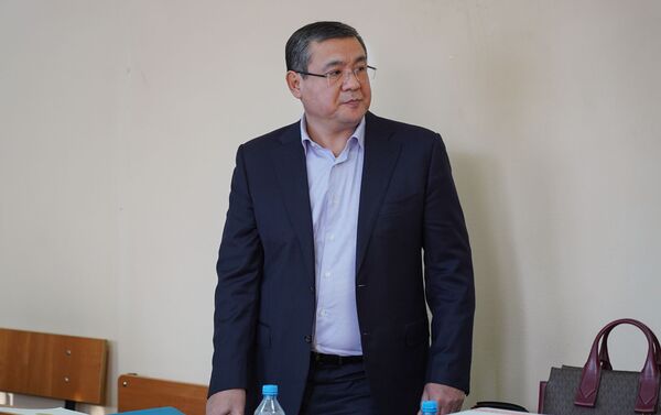 Бывший вице-министр Гани Садибеков в зале суда - Sputnik Казахстан