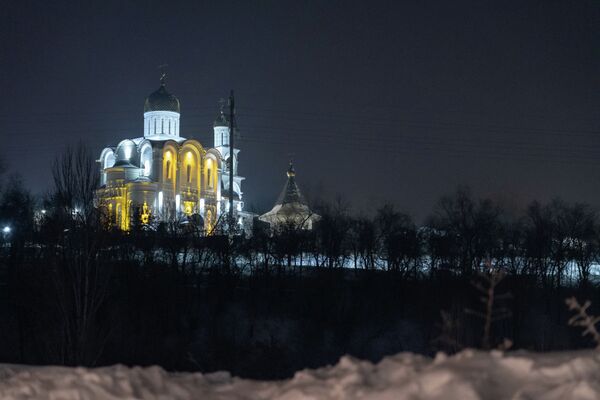 Богоявленский храм в Алматы  - Sputnik Казахстан