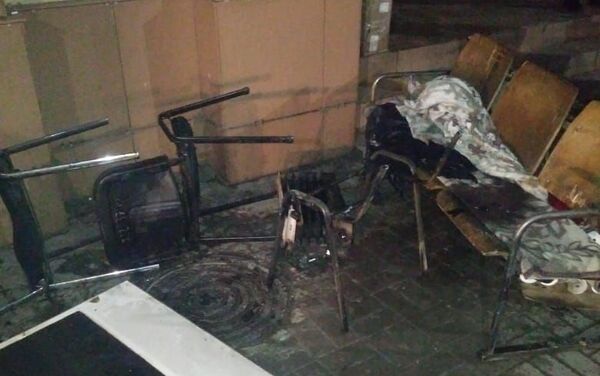 Пожар произошел на вокзале в Шымкенте - Sputnik Казахстан