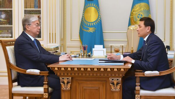 Глава государства принял акима столицы Алтая Кульгинова - Sputnik Казахстан