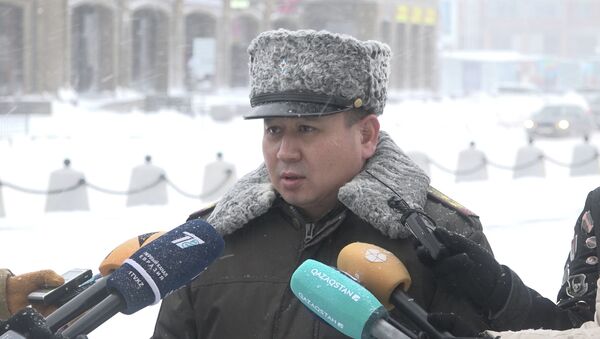 Полковник гражданский защиты, начальник департамента по чрезвычайным ситуацим города Нур-Султан Сыздыков Бауыржан - Sputnik Казахстан