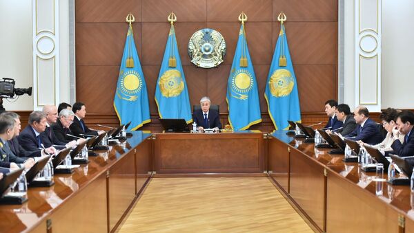 Президент Касым-Жомарт Токаев открыл расширенное заседание правительства   - Sputnik Қазақстан