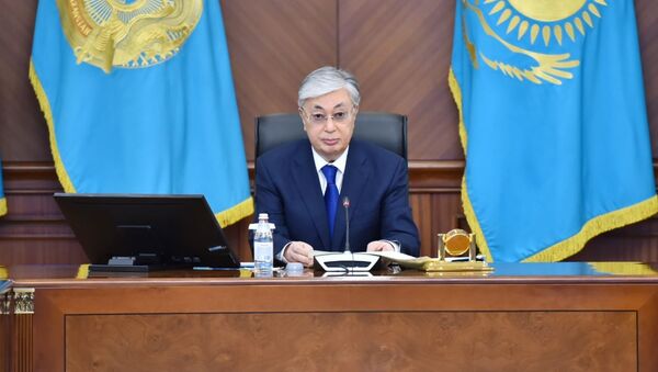 Президент Касым-Жомарт Токаев открыл расширенное заседание правительства - Sputnik Қазақстан