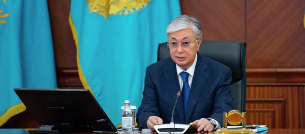 Президент Касым-Жомарт Токаев открыл расширенное заседание правительства Президент Касым-Жомарт Токаев открыл расширенное заседание правительства - Sputnik Казахстан