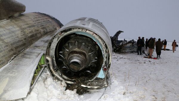 Авиакатастрофа на востоке Афганистана в районе Дех Як - Sputnik Казахстан
