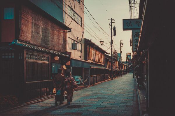 Район Гион в Киото, где работают гейши, Япония - Sputnik Казахстан