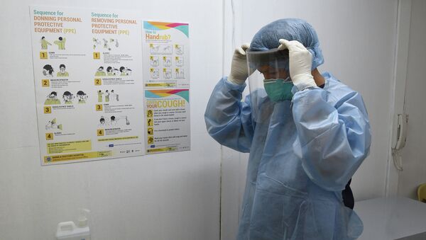 Вспышка коронавируса в Китае - Sputnik Казахстан
