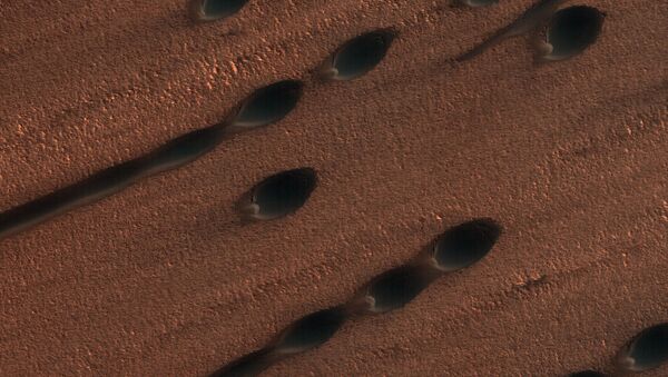 Песчаные дюны на Марсе - Sputnik Казахстан