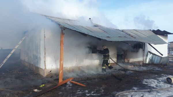 Пожар в Алматинской области - Sputnik Казахстан