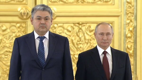 LIVE_СПУТНИК: Путин принимает верительные грамоты от послов иностранных государств - Sputnik Казахстан