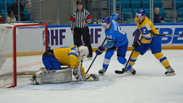 Хоккейный матч Казахстан-Украина 06.02.2020 - Sputnik Казахстан