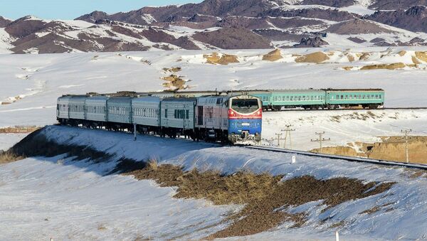 Пассажирский поезд - Sputnik Казахстан