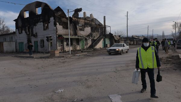 Поселок Масанчи в удручающем состоянии после беспорядков 7 февраля - Sputnik Қазақстан