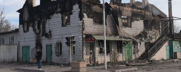 Масанчи после беспорядков Масанчи после беспорядков - Sputnik Казахстан