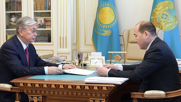 Глава государства принял Генерального прокурора Гизата Нурдаулетова - Sputnik Казахстан