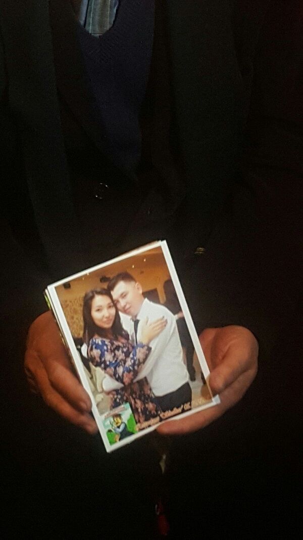 Фото Дархана Еламанова с женой - Sputnik Казахстан