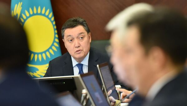 Премьер-министр Казахстана Аскар Мамин - Sputnik Казахстан