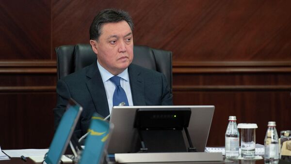 Премьер-министр Казахстана Аскар Мамин - Sputnik Қазақстан