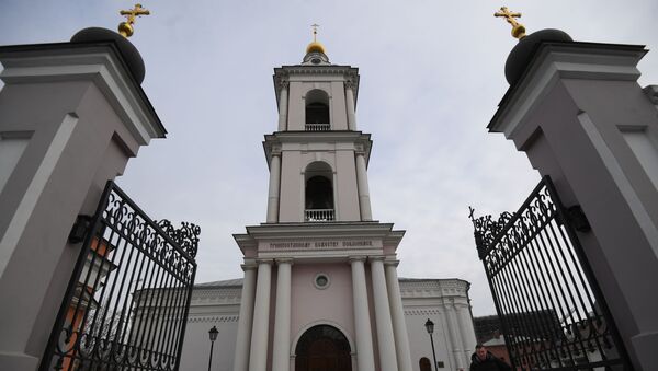 Храм Святителя Николая в Москве, где мужчина во время службы ранил ножом двух человек - Sputnik Казахстан