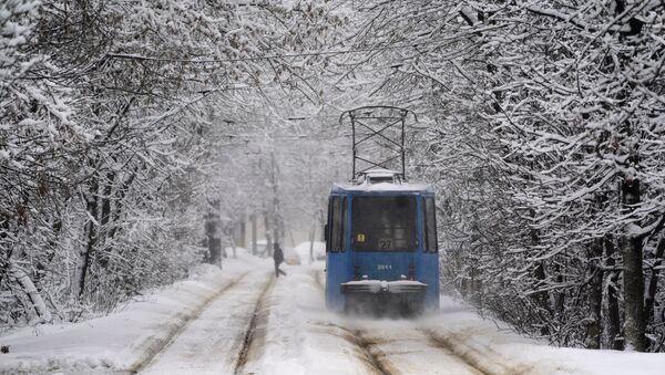 Трамвай, архивное фото - Sputnik Казахстан