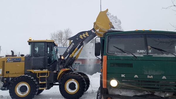 Уборка снега в столице - Sputnik Казахстан