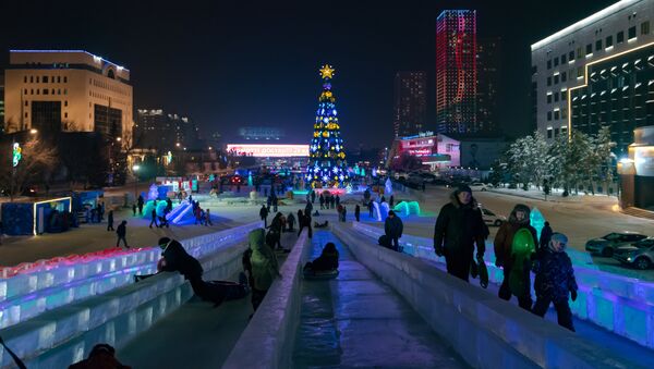 Новогодняя Астана-2017 - Sputnik Казахстан