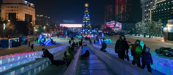 Новогодняя Астана-2017 - Sputnik Казахстан