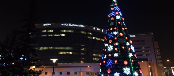 Новогодние елки в Астане Новогодние елки в Астане - Sputnik Казахстан