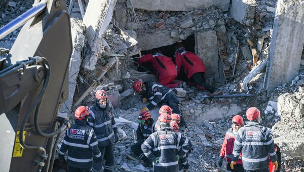 Последствия землетрясения в Турции, архивное фото - Sputnik Казахстан