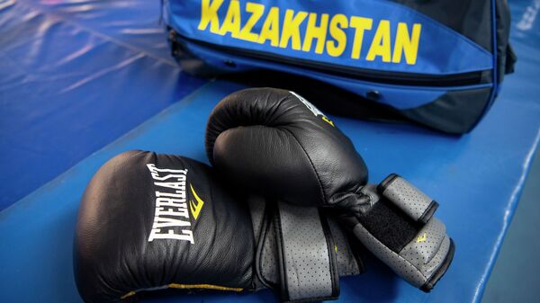 Тренировка сборной по боксу - Sputnik Казахстан