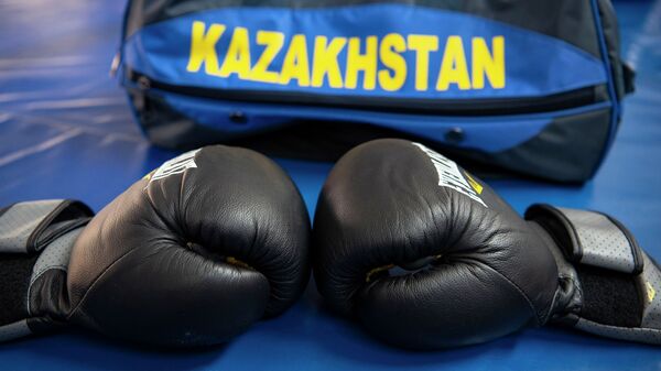 Тренировка сборной по боксу - Sputnik Казахстан