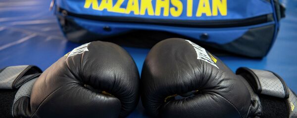 Тренировка сборной по боксу - Sputnik Казахстан