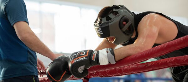 Тренировка сборной по боксу - Sputnik Казахстан