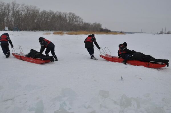 Весна тревоги нашей: в Казахстане стартовали противопаводковые учения Весна тревоги нашей: в Казахстане стартовали противопаводковые учения - Sputnik Казахстан
