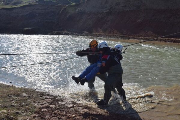 Весна тревоги нашей: в Казахстане стартовали противопаводковые учения Весна тревоги нашей: в Казахстане стартовали противопаводковые учения - Sputnik Казахстан
