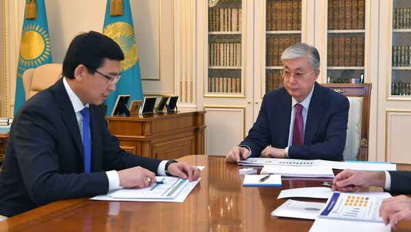 Глава государства принял министра образования и науки Асхата Аймагамбетова - Sputnik Казахстан