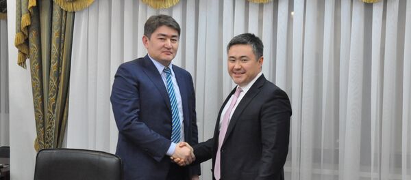 Айбатыр Жұмағұлов пен Тимур Сүлейменов Айбатыр Жұмағұлов пен Тимур Сүлейменов - Sputnik Қазақстан