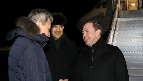 Рабочая поездка заместителя председателя Совета безопасности РФ  Дмитрия Медведева в Казахстан - Sputnik Казахстан