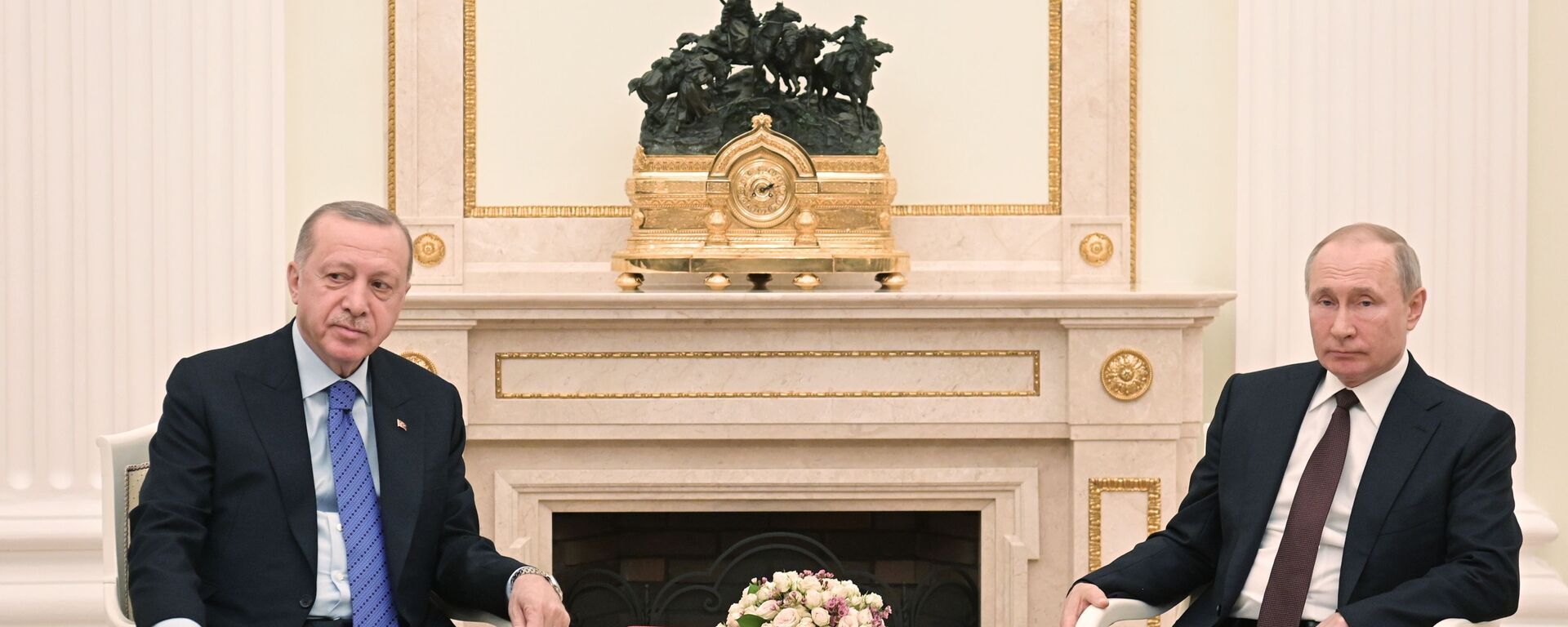 Президент РФ Владимир Путин встретился с президентом Турции Реджепом Эрдоганом - Sputnik Казахстан, 1920, 13.10.2022
